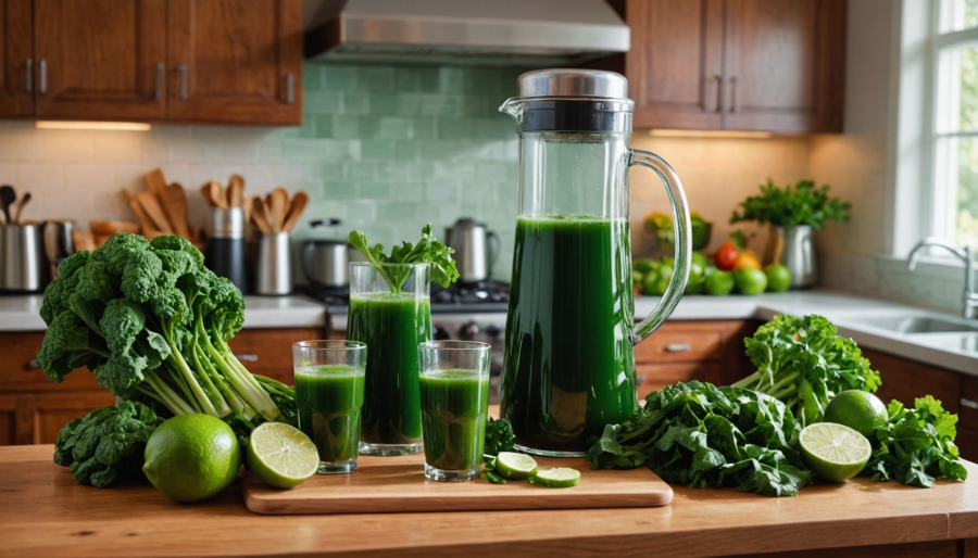 Why green juices are popular for wellness goals